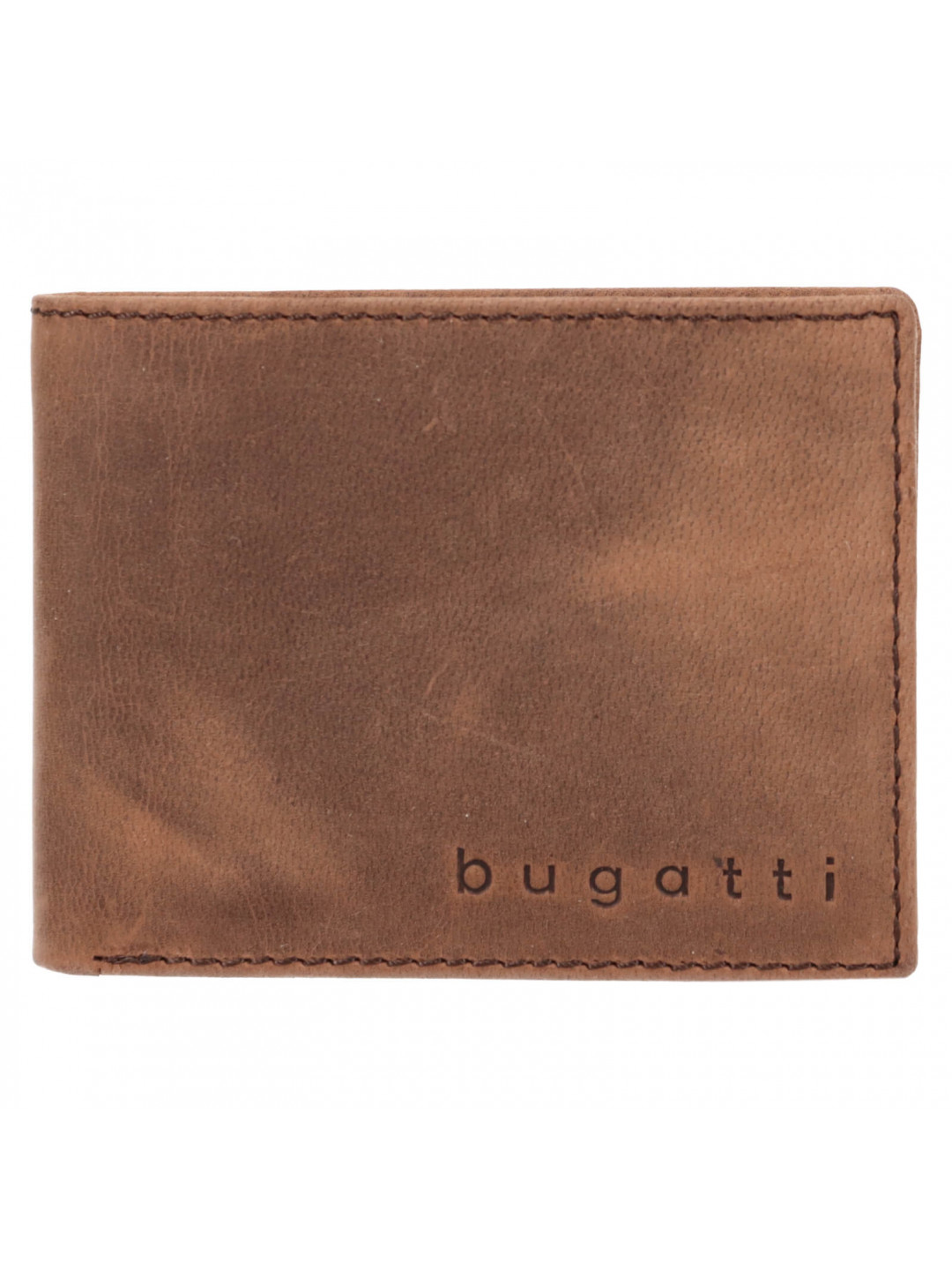 Pánská kožená peněženka Bugatti Austin – hnědá